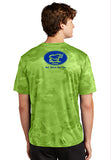 Short-Sleeved Moisture-Wicking Green Camo "Be Seen By You" Tee