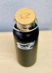 Water Bottle - Rhino Logo - Black